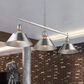Golden Lighting Orwell 3-Light Linear Pendant in Pewter, , large