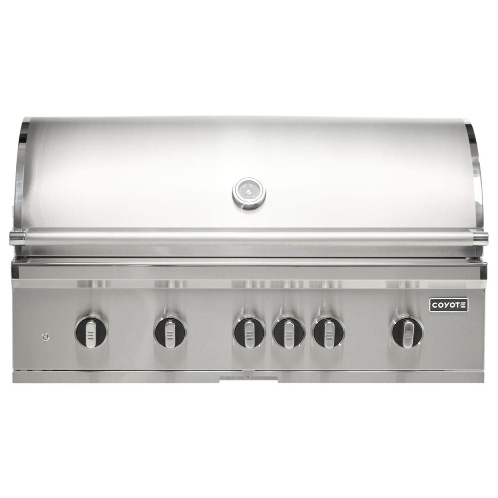 Coyote Outdoor SL-Series 42" Built-In Liquid Propane Grill in Stainless Steel, , large