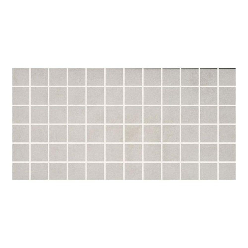 Dal-Tile Portfolio White 12" x 12" Porcelain Mosaic Sheet, , large