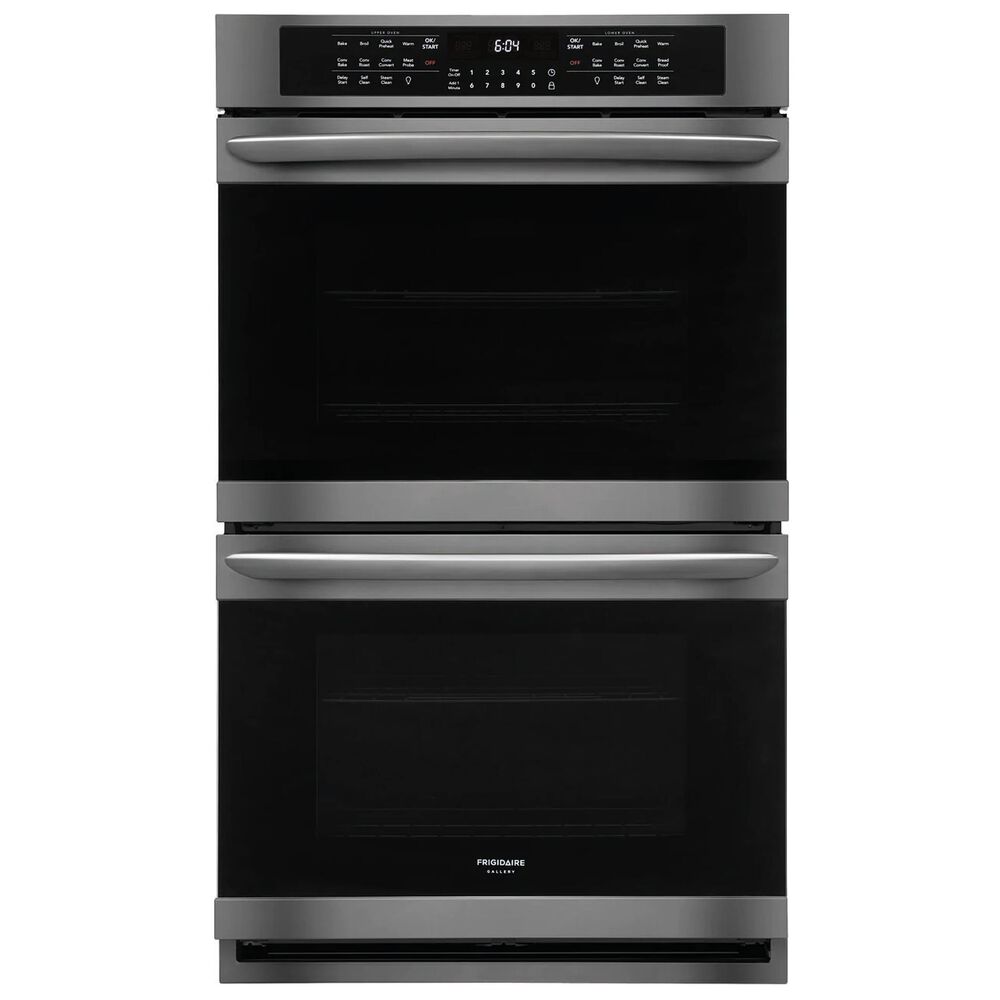 Frigidaire 30'' Double Electric Wall Oven in Black Stainless Steel, , large