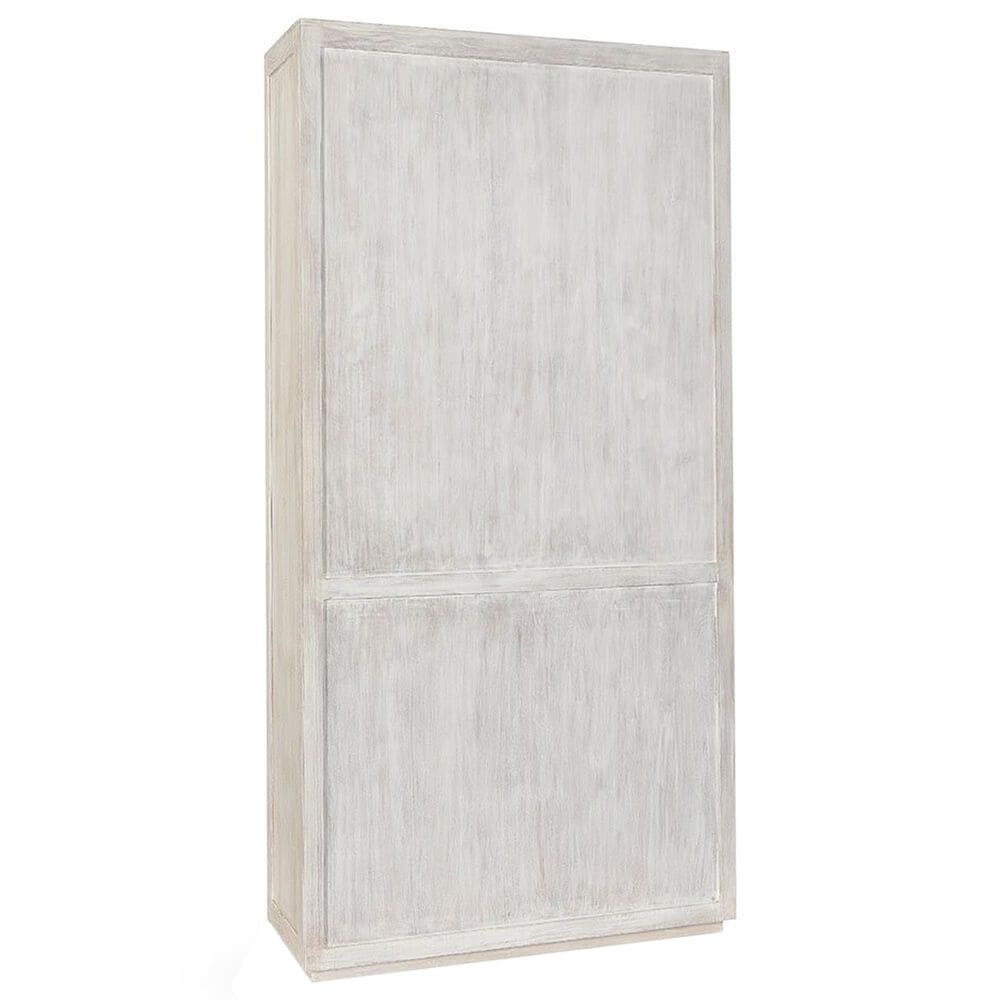 Classic Home Bradley Tall Cabinet in White Wash, , large