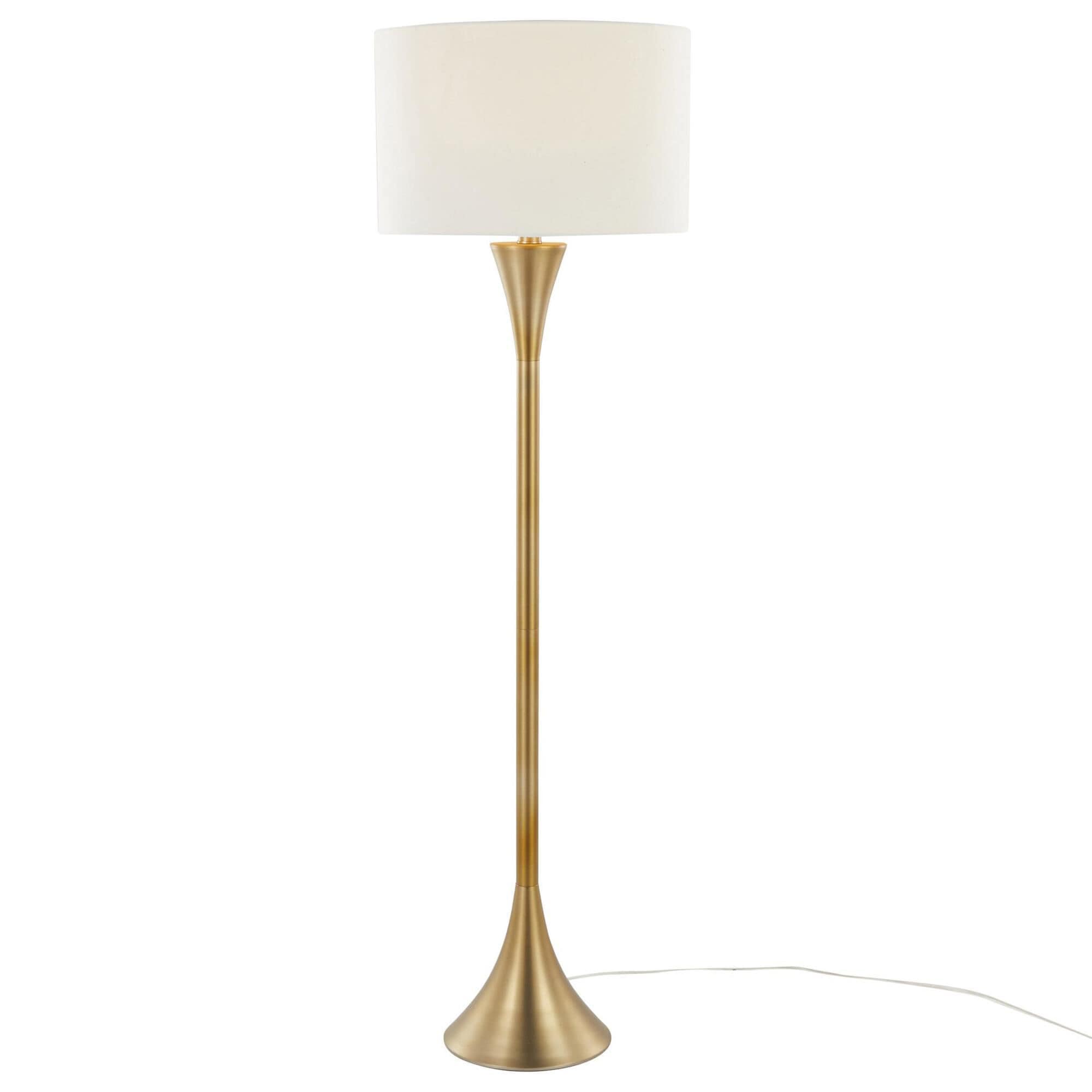 Grandview gallery gold floor lamp top