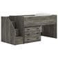 Ashley Frandern Twin Loft Bed with Drawer Storage in Gray, , large