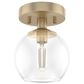 Hunter Xidane 1-Light Mini Pendant in Alturas Gold, , large