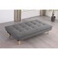 Coaster Scout Stationary Convertible Sofa Bed in Grey, , large
