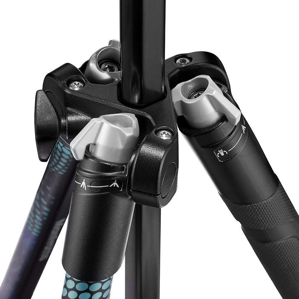 Manfrotto Element MII Aluminum Tripod in Black and Blue, , large