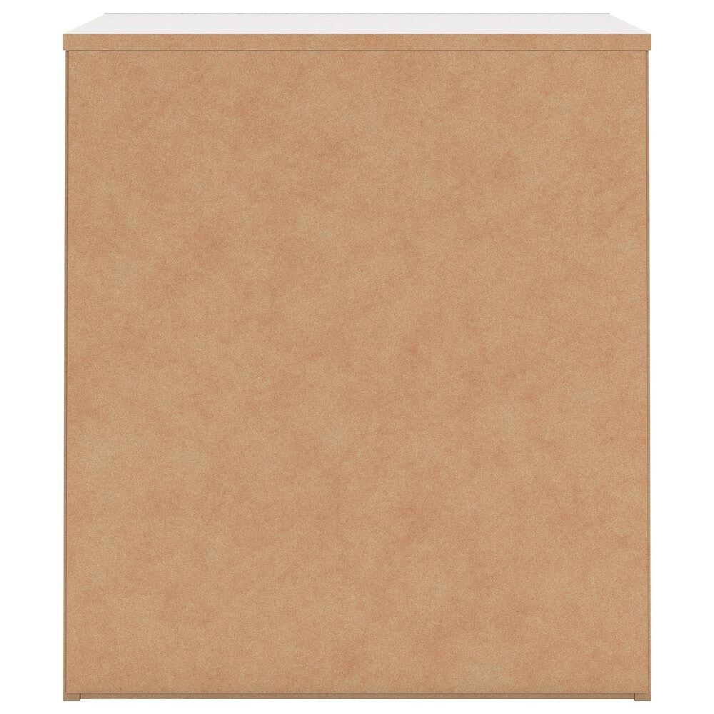 Ashley Zuraleus 4-Piece King Upholstered Platform Bedroom Set in Matte White, , large