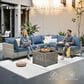 HOMLUX 7-Piece Patio Conversation Set in Denim Blue, , large