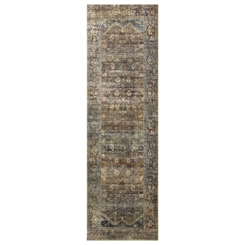 Amber Lewis x Loloi Morgan 2"3" x 11"6" Spice and Lagoon Runner, , large