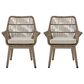 Ashley Beach Front Patio Arm Chair in Beige (Set of 2), , large