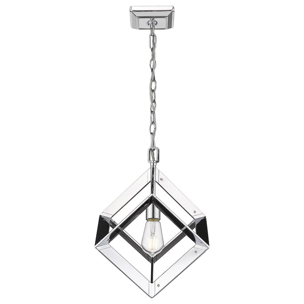 Golden Lighting Architect Mini Pendant in Chrome, , large