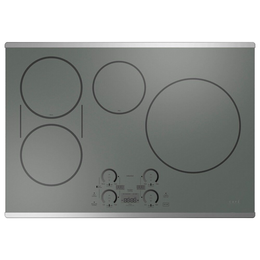Cafe 30" Electric Induction Built-In Cooktop in Stainless, , large