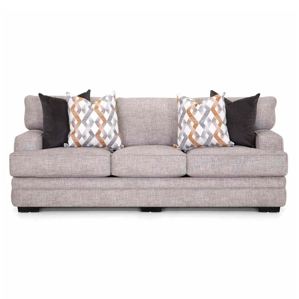 Moore Furniture Protege Stationary Sofa in Dove, , large