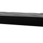 HOMLUX 65" Futon Sleeper Sofa Bed with Adjustable Backrest and Cup Holders in Black, , large
