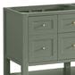 James Martin Vanities Breckenridge 60" Double Bathroom Vanity Cabinet in Smokey Celadon, , large