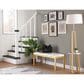Lumisource Cosmo Floor Lamp in Gold and White, , large
