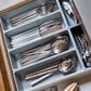 Joseph Joseph Blox 10-piece Modular Drawer Organizer Set in Grey and Stone, , large