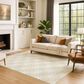 Dalyn Rug Company Soft Essentials Plaid Wheat 9" x 12" Indoor/Outdoor Area Rug, , large