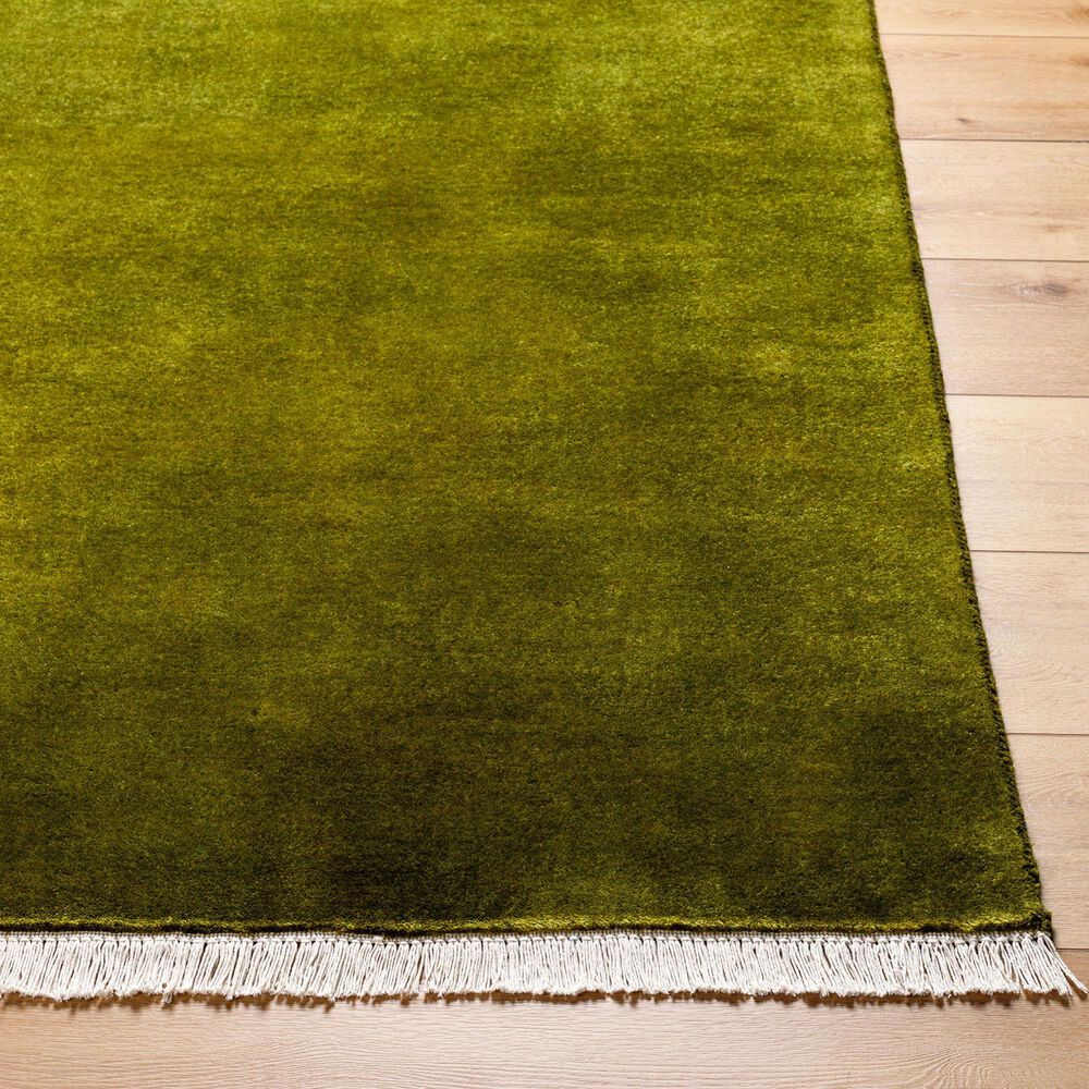 Surya Evergreen Olive 3' x 10' Runner, , large