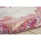 Nourison Passion PSN03 5"3" x 7"3" Ivory and Fushia Area Rug, , large