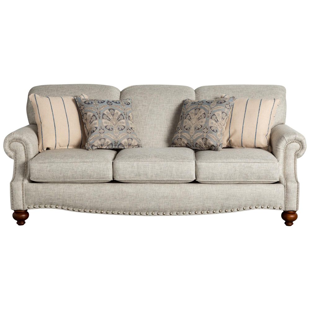 Dawson Lane Hunt Club Sofa in Gray, , large
