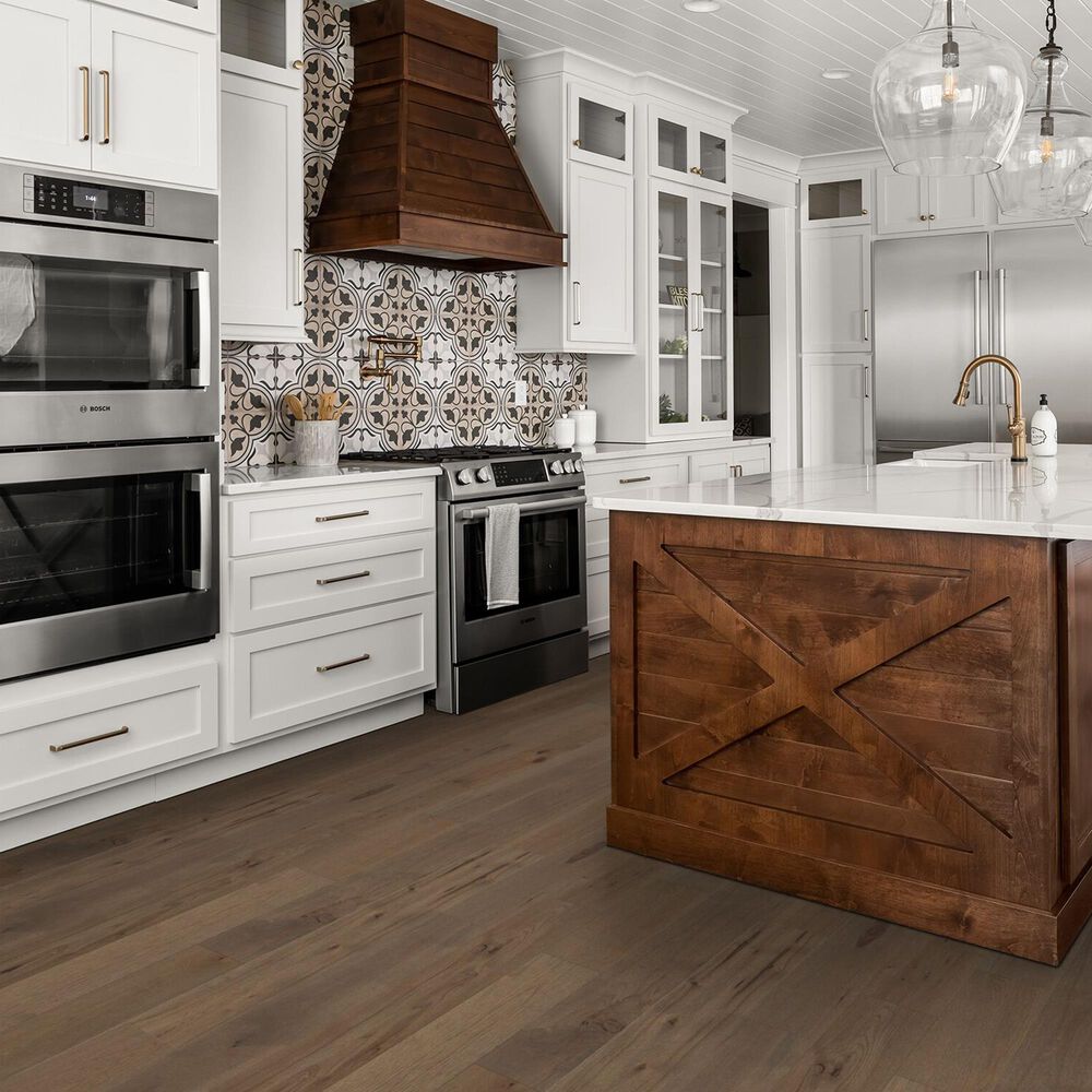 Shaw Castlewood Greyfriar Hickory Engineered Hardwood, , large