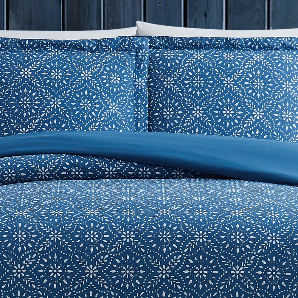 Pem America Katrine 3-Piece King Comforter Set in Blue, , large