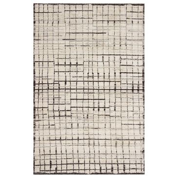 Jeremiah Brent x Loloi Bleecker Ivory and Charcoal 2"7" x 10" Runner, , large