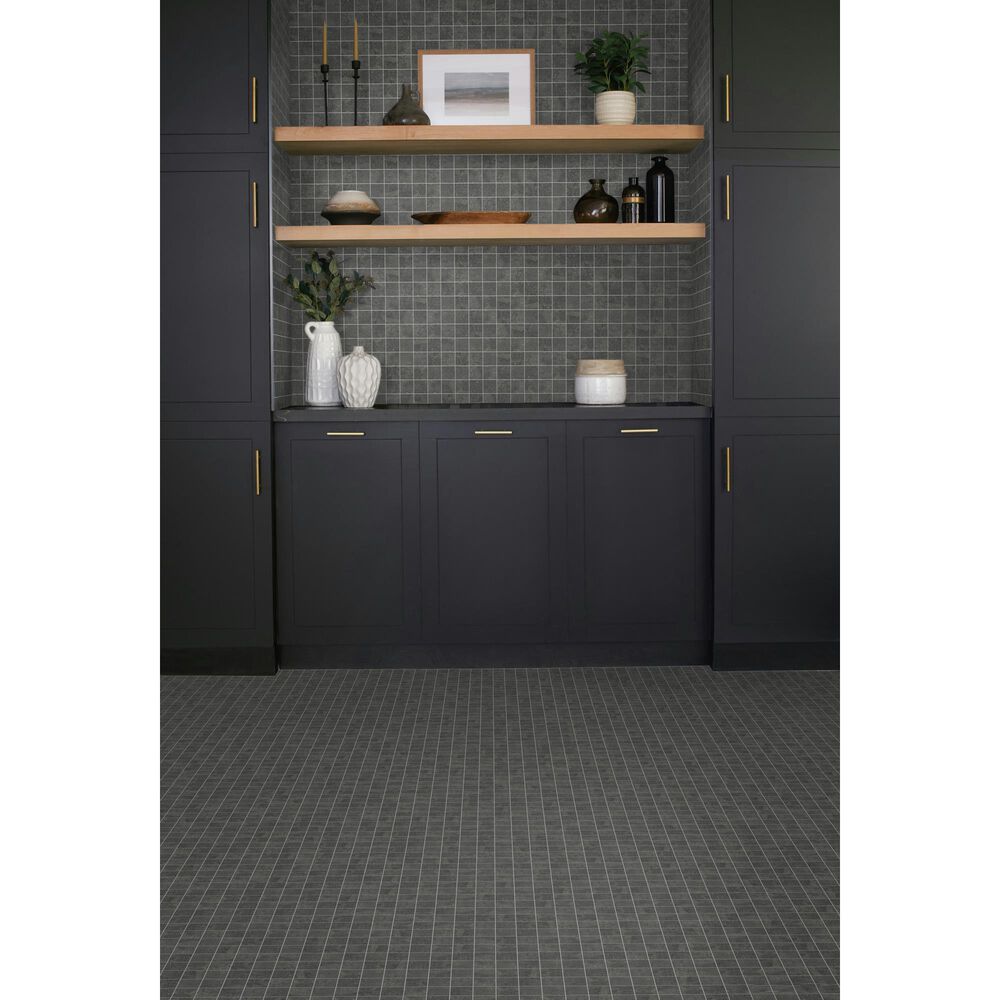 Dal-Tile Haddonstone Velvet 2" x 2" on 12" x 12" Porcelain Mosaic Sheet, , large