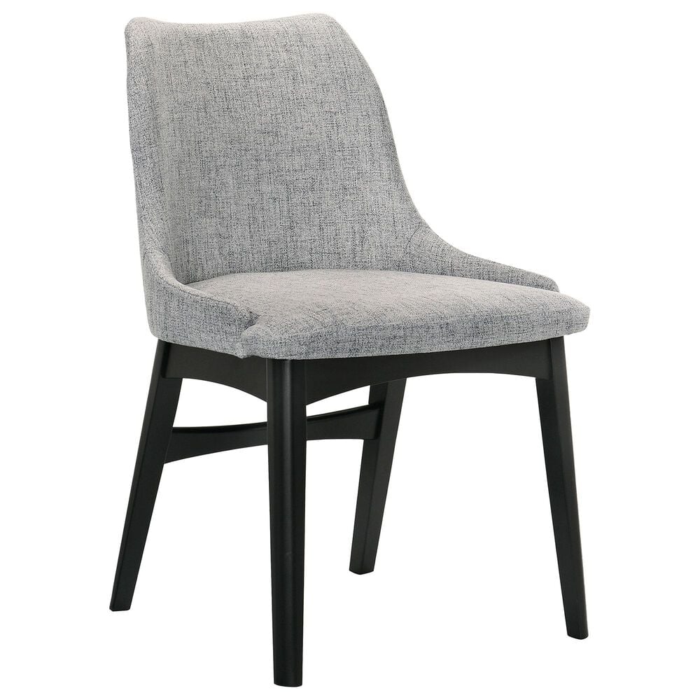 Blue River Westmont and Azalea 5-Piece Dining Set with Gray Cushion in Black, , large