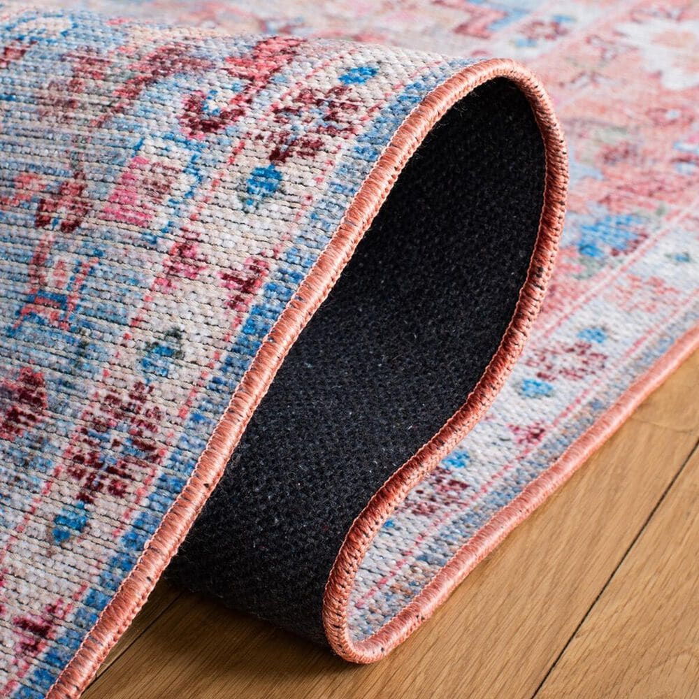 Safavieh Serapi Bohemian 2&#39; x 9&#39; Rust and Blue Runner, , large