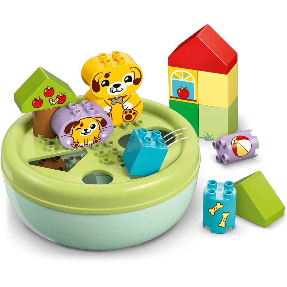 LEGO Duplo Shape Sorter - Puppy House Building Set, , large