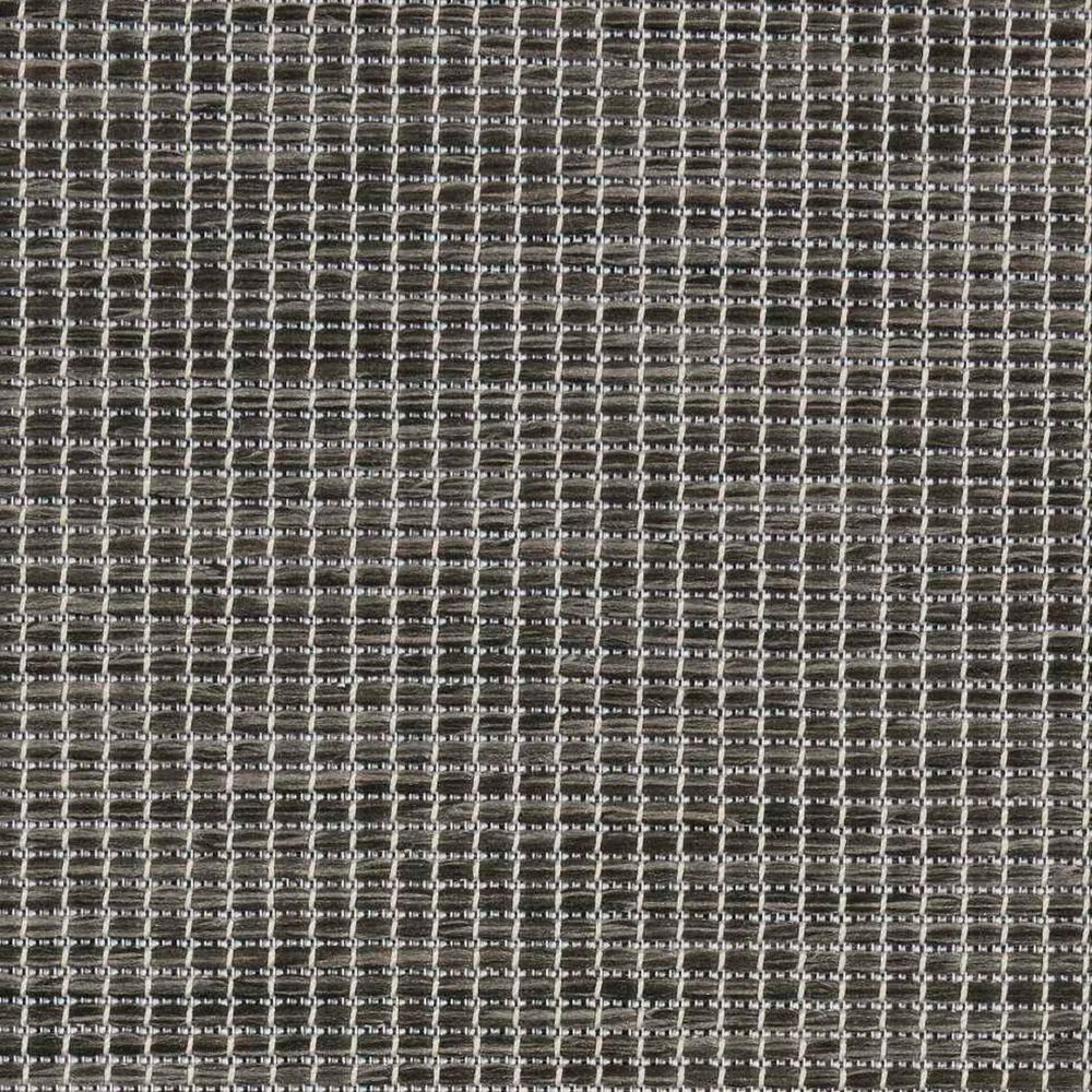 Nourison Positano 6&#39; Round Charcoal Indoor/Outdoor Area Rug, , large