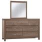 Viceray Collections Tide and Timber 5 Piece Twin Poster Bedroom Set in Grey Oak, , large