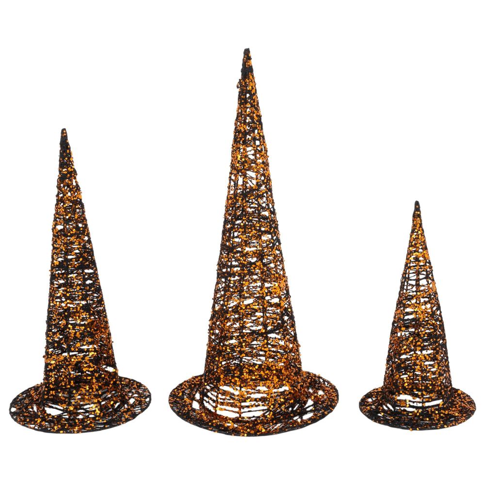 The Gerson Company Halloween Witch Hat in Multicolor (Set of 3), , large