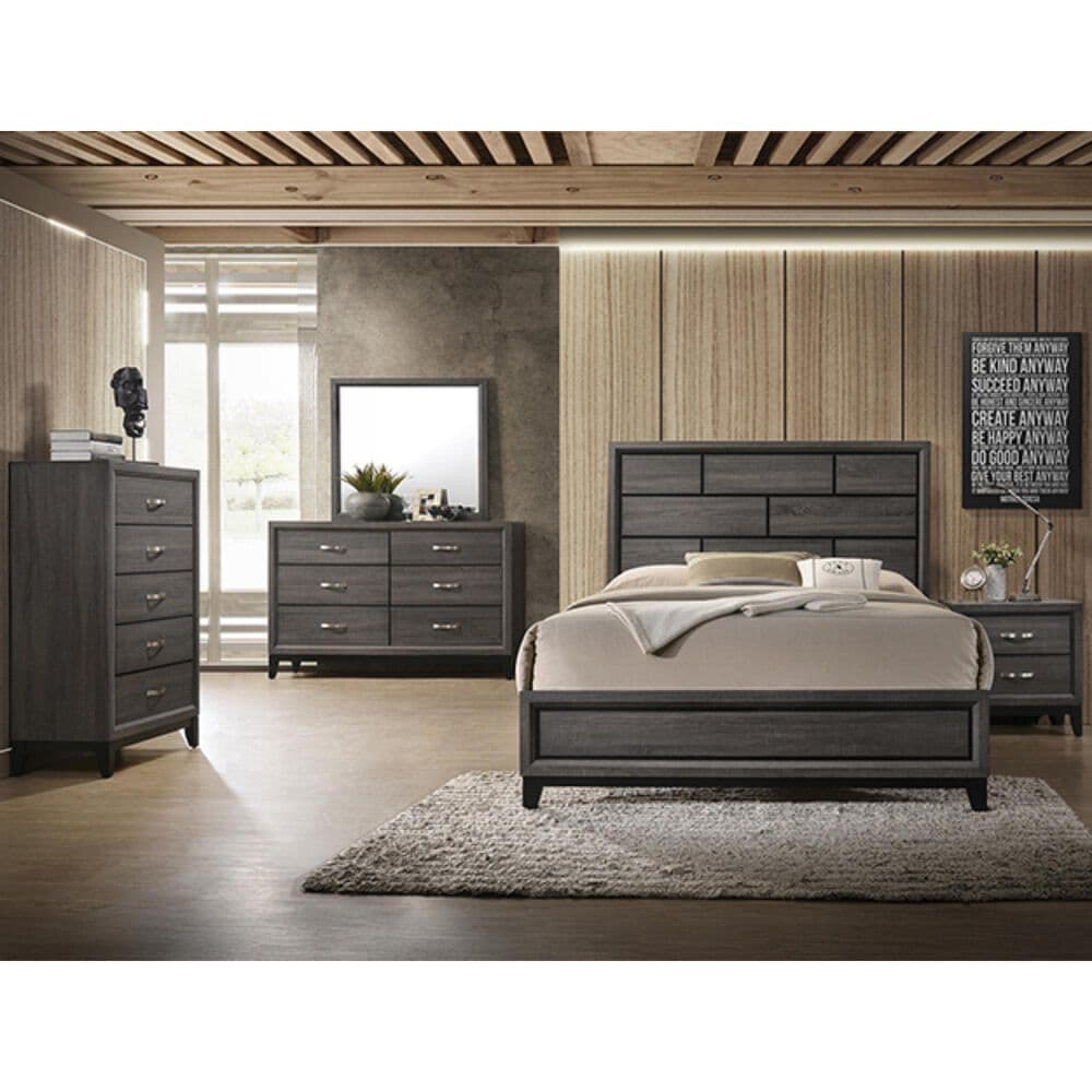 Claremont Akerson Dresser Mirror in Grey, , large