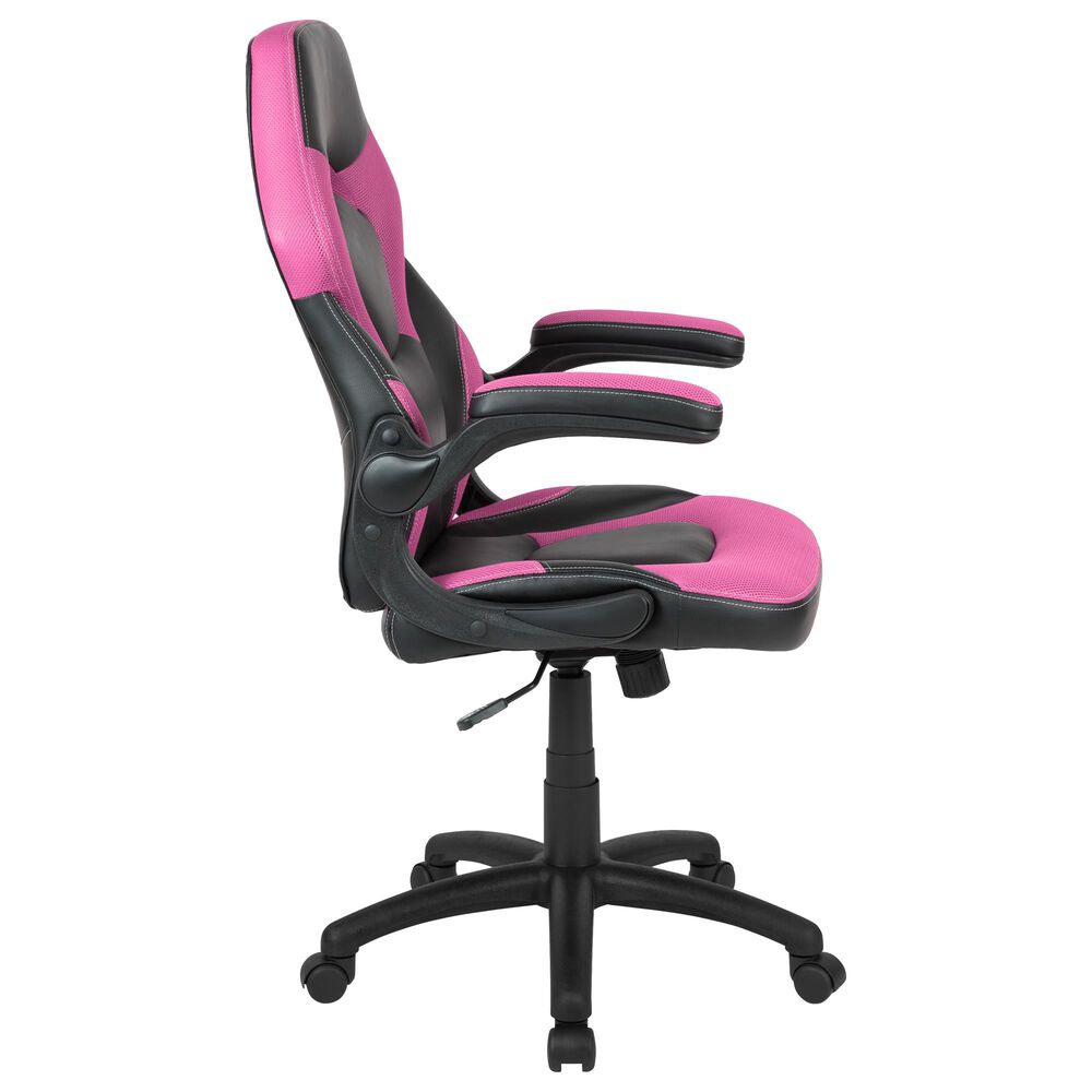 radar Boost debat Flash Furniture X10 Gaming Swivel Chair in Pink | NFM