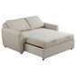 Lifestyle Solutions Galloway Convertible Loveseat in Beige, , large