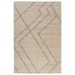 37B Willow Abstract Blue 9" x 12" Area Rug, , large