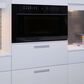 Wolf 30" M Series Contemporary Drop-Down Door Microwave Oven in Black, , large
