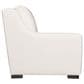Bernhardt Germain Stationary Loveseat in White and Cream, , large