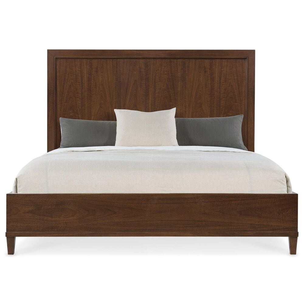 Hooker Furniture Archives King Panel Bed in Walnut, , large