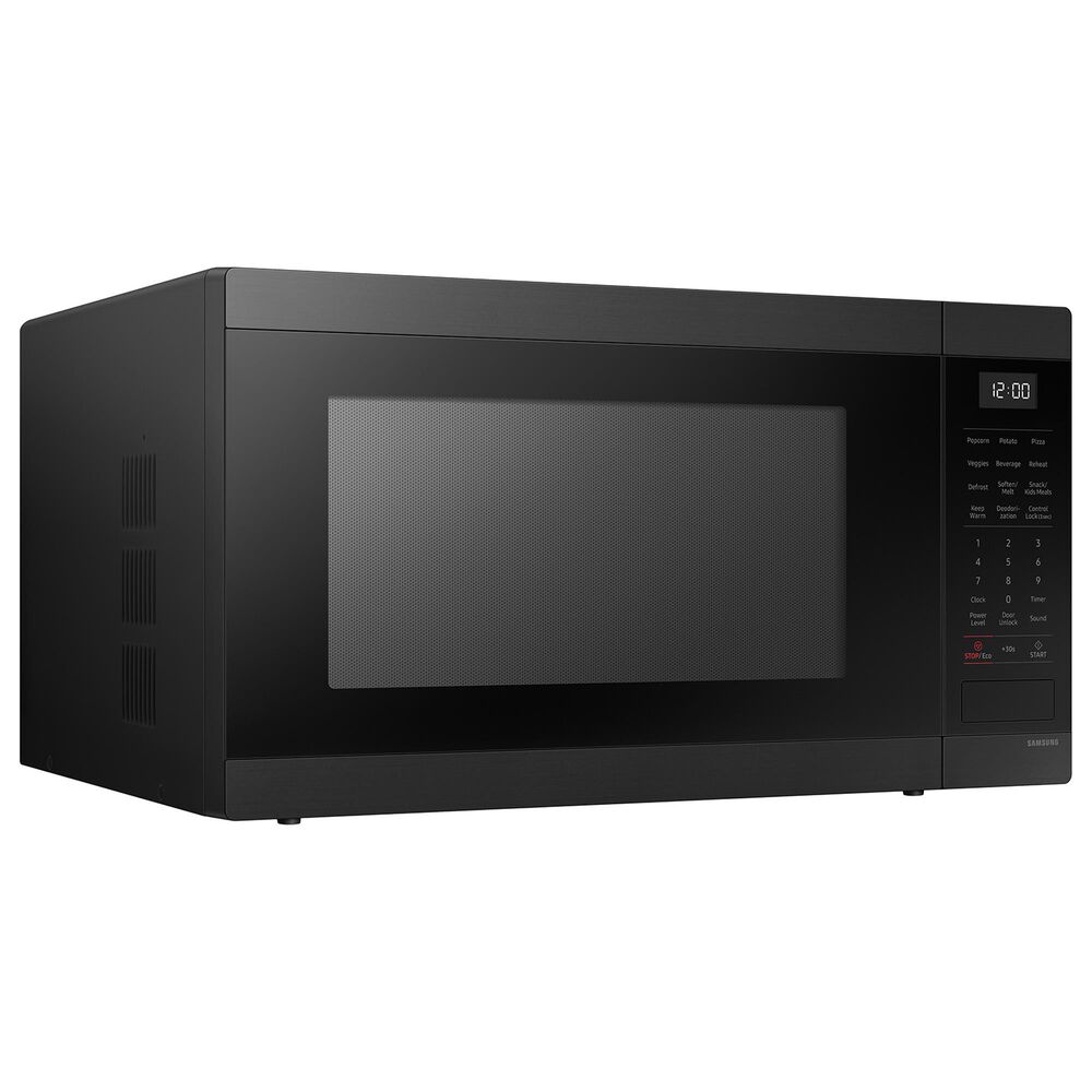 Samsung 1.9 Cu. Ft. Countertop Microwave with Sensor Cook in Matte Black Steel, , large