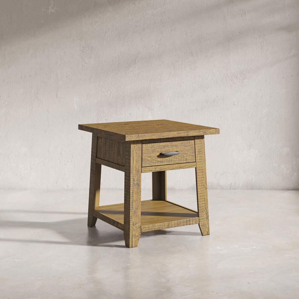 Waltham Telluride End Table in Golden Brown, , large