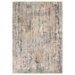 Nourison Quarry QUA01 6" x 9" Beige and Grey Area Rug, , large