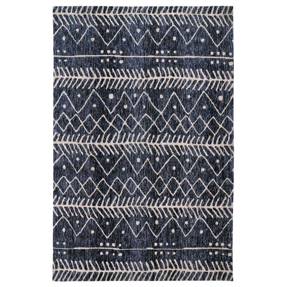 Feizy Rugs Colton 9"6" x 13"6" Denim Area Rug, , large