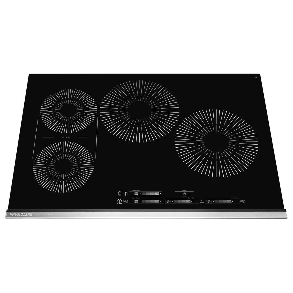 Frigidaire Gallery 2-Piece Kitchen Package with Stainless Steel 27&quot; Built-In Convection Single Electric Wall Oven and Black 30&quot; Induction Cooktop, , large