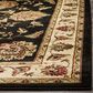 Safavieh Lyndhurst LNH555 6"7" Square Black and Ivory Area Rug, , large