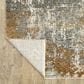 Oriental Weavers Hayden 9"10" x 12"10" Grey and Gold Area Rug, , large