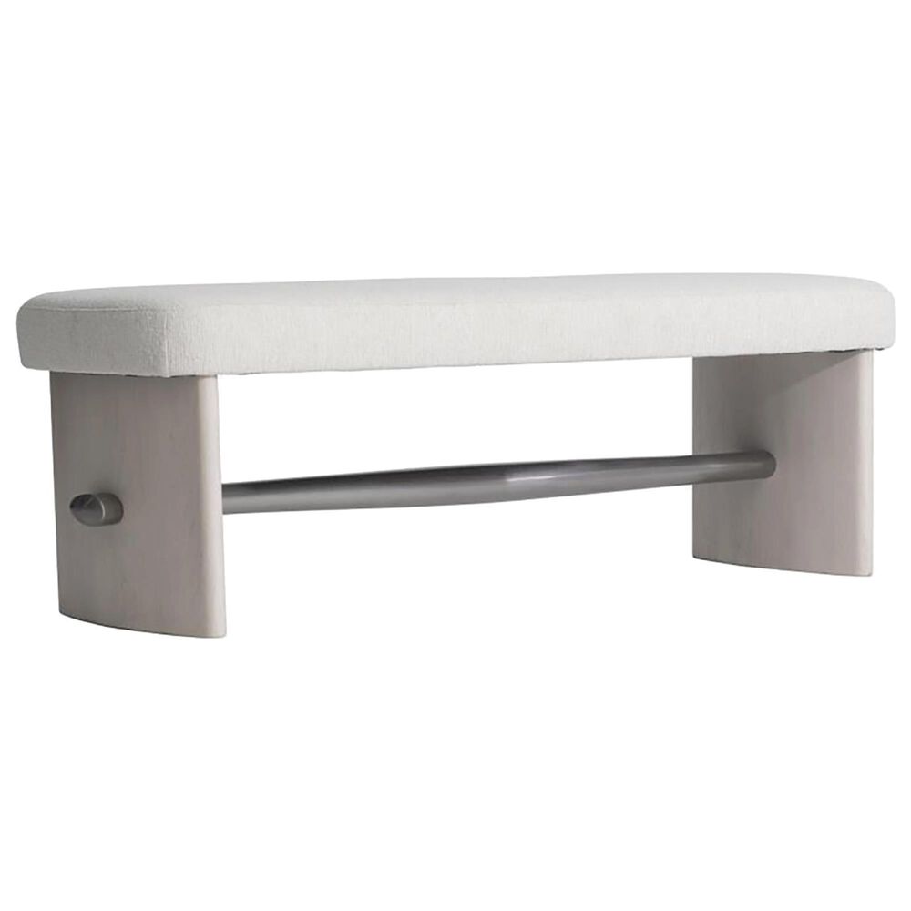 Bernhardt Sereno Bedroom Bench in Light Grey, , large